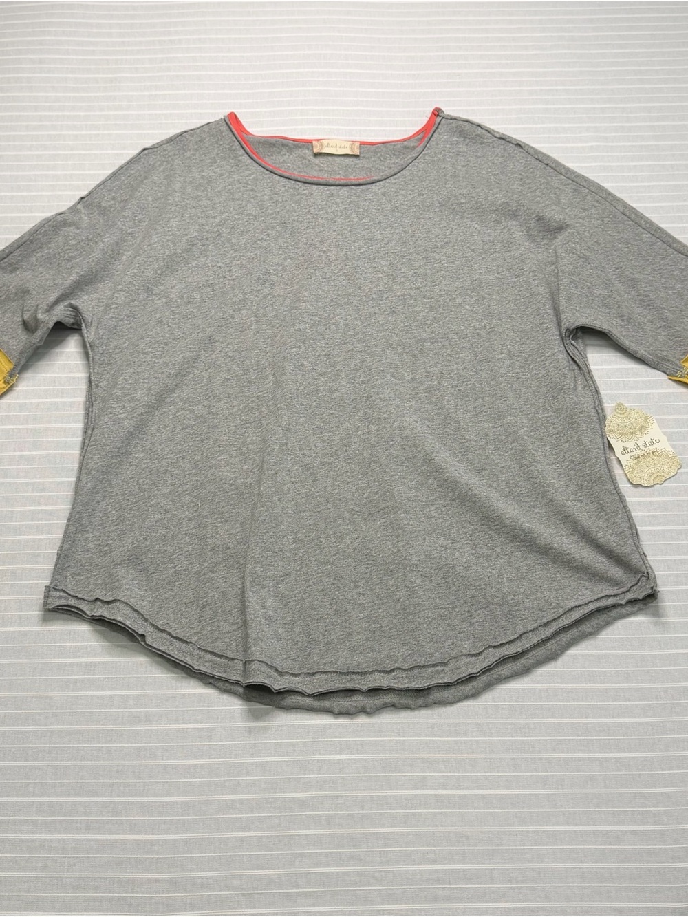🍂 Alter’d State Mixed Print Sleeve Top – NWT – Size S
